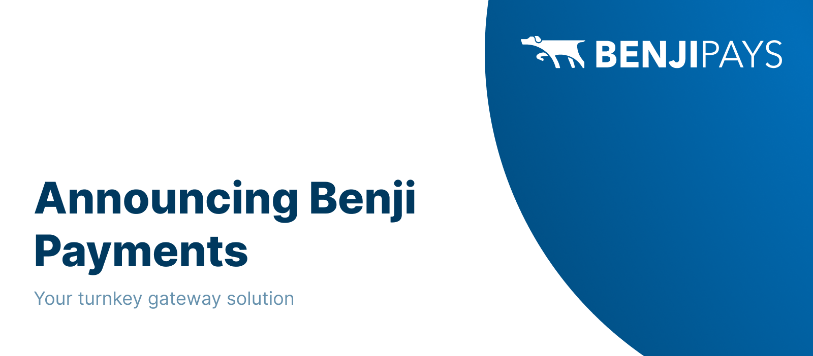 Announcing Benji Payments